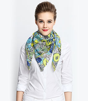 Printing - Pure Silk Printed Scarf