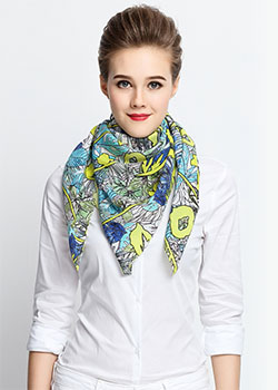 Printing - Pure Silk Printed Scarf