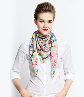 Printing - Pure Silk Printed Scarf