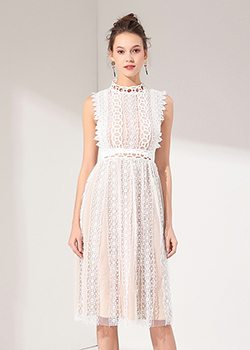 Cocktail dress -  lace cocktail dress