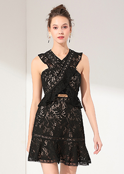 Cocktail dress - Lace cocktail dress