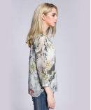 Silk printed top