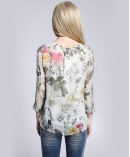 Silk printed top