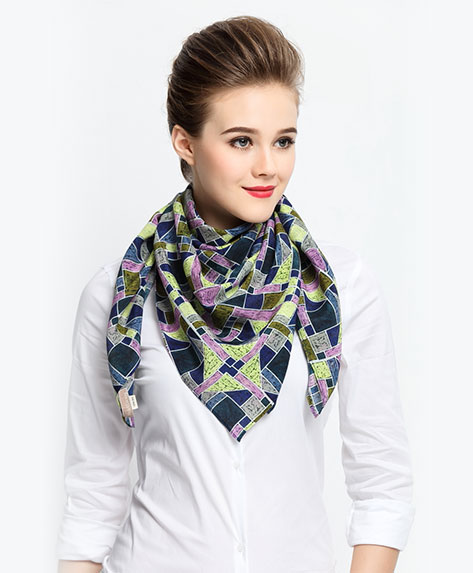 Printing - Pure Silk Printed Scarf