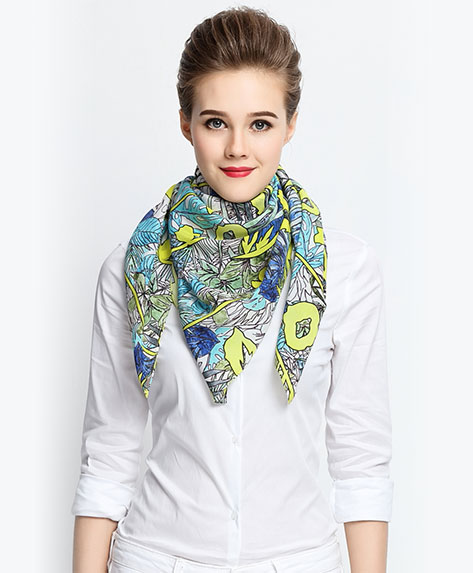 Printing - Pure Silk Printed Scarf