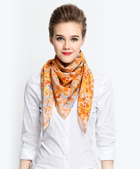 Printing - Pure Silk Printed Scarf