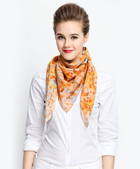 Printing - Pure Silk Printed Scarf