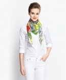 Pure Silk Printed Scarf