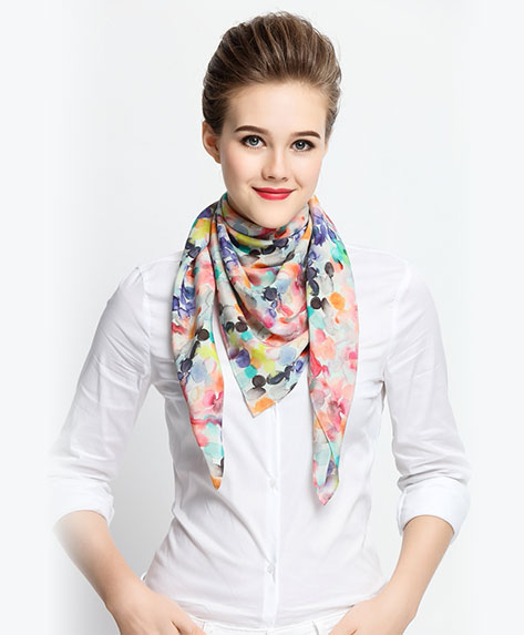 Printing - Pure Silk Printed Scarf