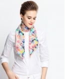 Pure Silk Printed Scarf