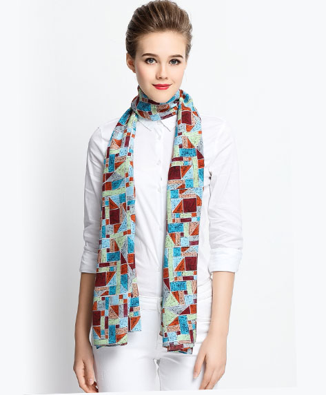 Printing - Pure Silk Printed Scarf