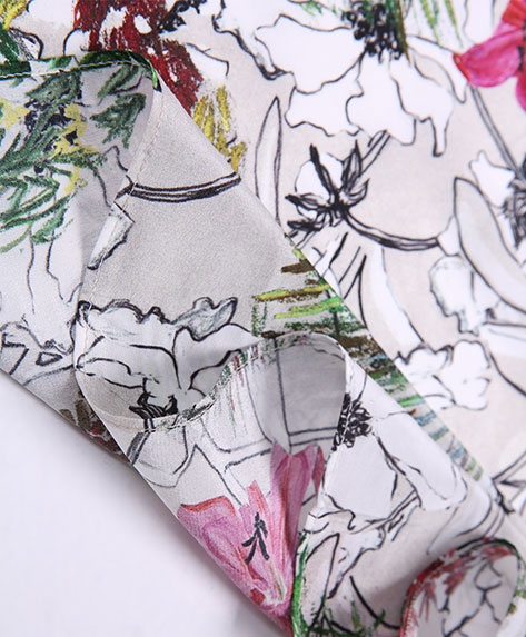 Printing - Pure Silk Printed Scarf