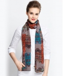 Pure Silk Printed Scarf