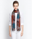 Pure Silk Printed Scarf