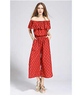 Dress - Printed Jumpsuit