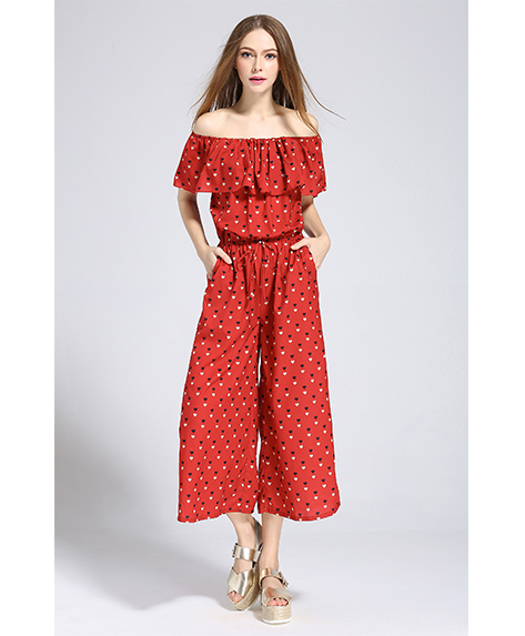 Dress - Printed Jumpsuit