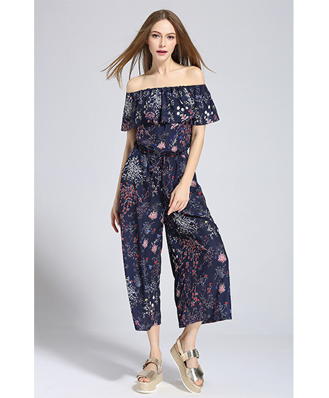 Dress - Printed Jumpsuit