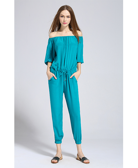 Dress - Silk crepe de chine jumpsuit