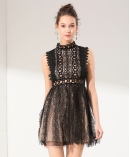 Lace cocktail dress