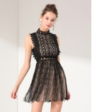 Lace cocktail dress