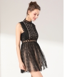 Lace cocktail dress