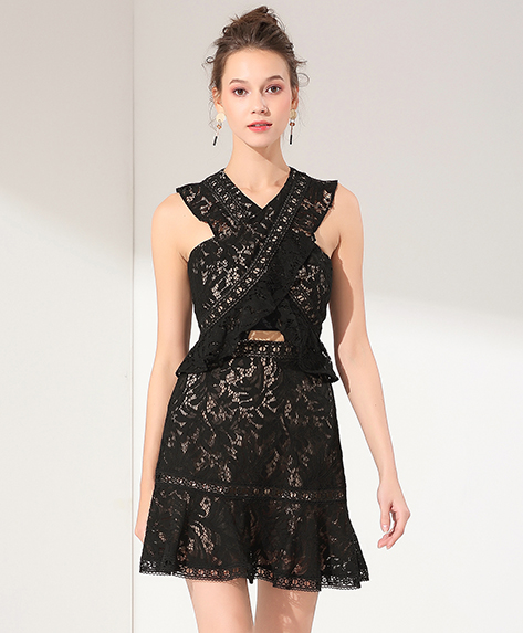 Cocktail dress - Lace cocktail dress