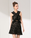 Lace cocktail dress