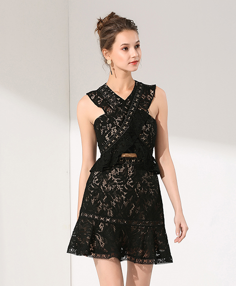 Cocktail dress - Lace cocktail dress