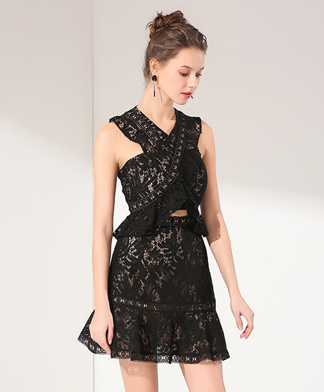 Cocktail dress - Lace cocktail dress