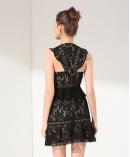 Lace cocktail dress