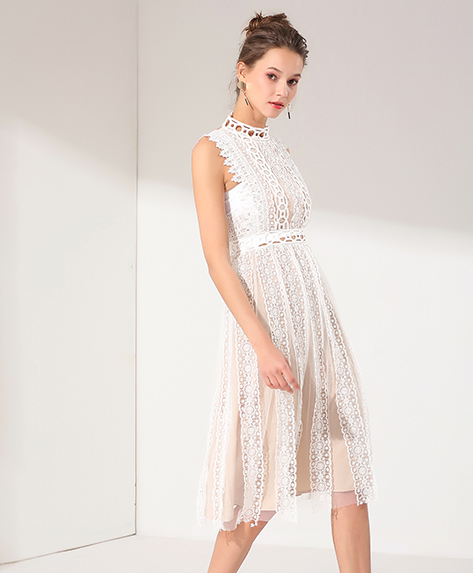 Cocktail dress -  lace cocktail dress