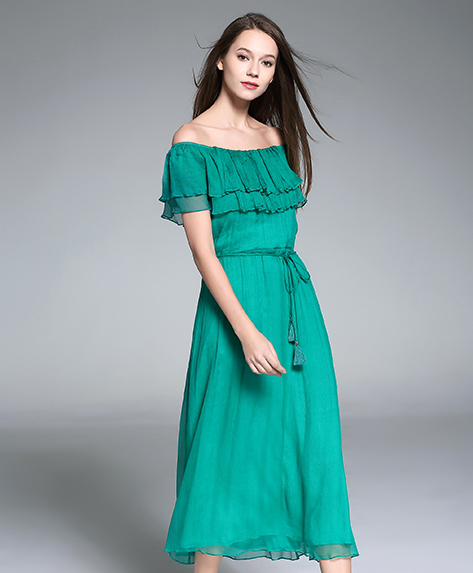 Dress - Silk Dress