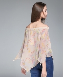 Printed Silk Top