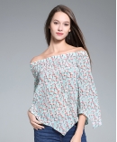 Printed Silk Top