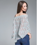 Printed Silk Top