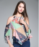 Printed Silk Top