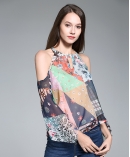 Printed Silk Top